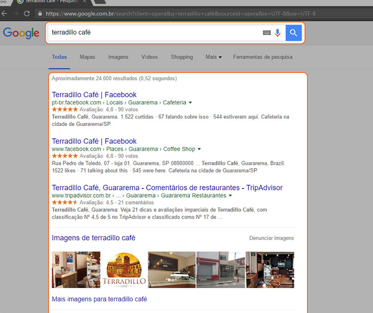 Antes da Otimização